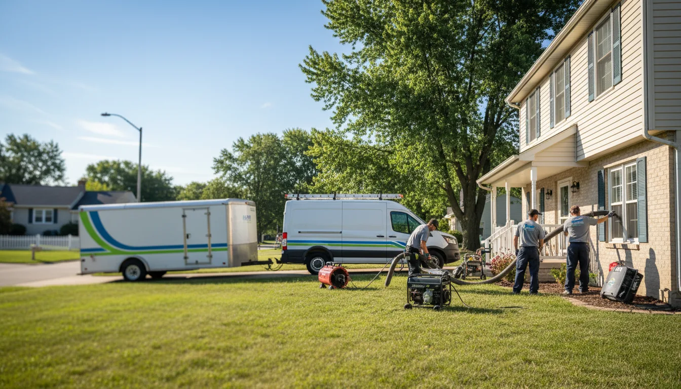 Flooded Basement Restoration And Cleanup With Repair in Meade, KS near me
